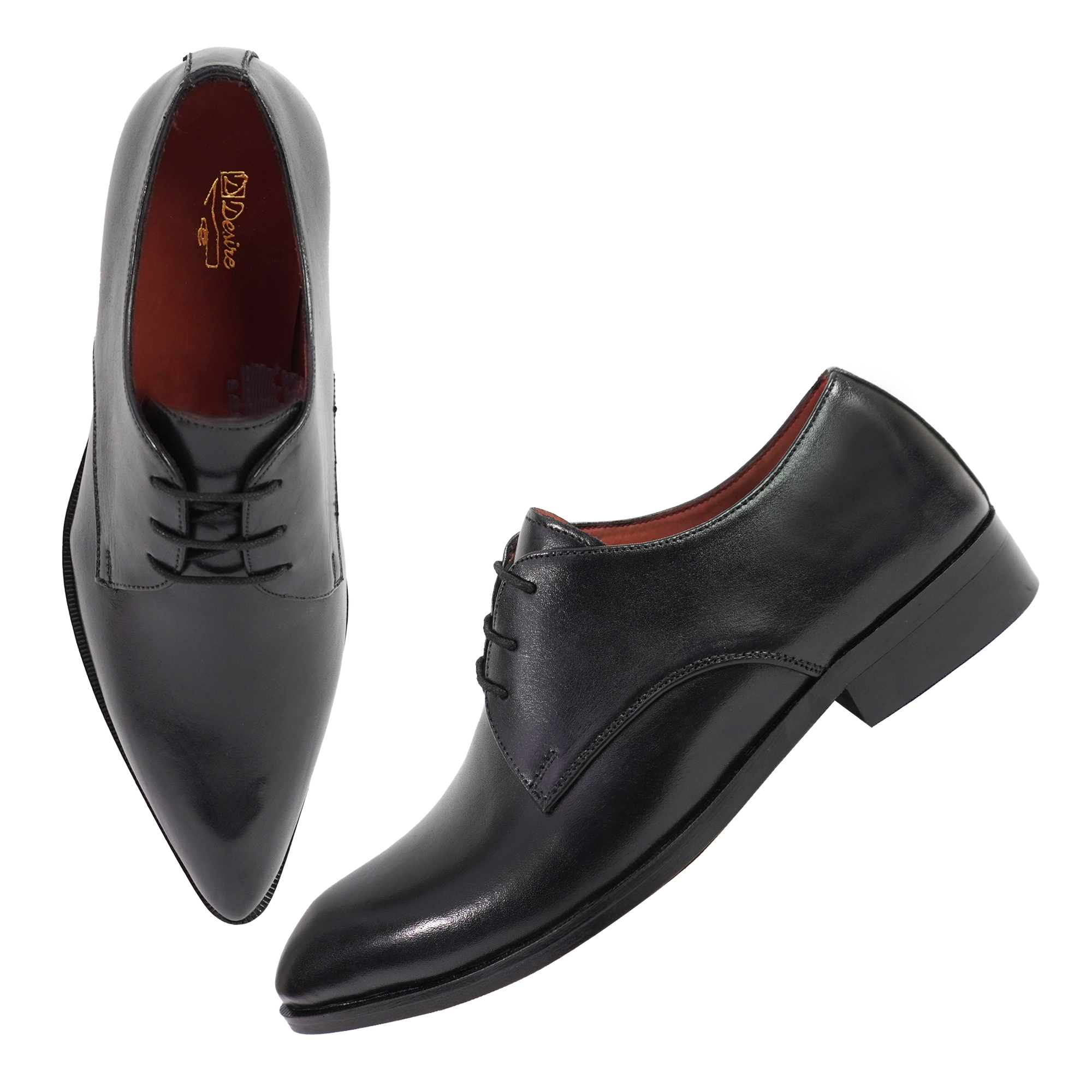 2525 Pointer lace up LEATHER SHOES